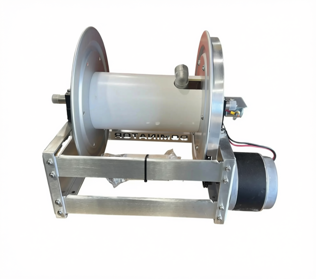 Dominator 18″ Electric Hose Reel – 1/2″ Stainless Manifold