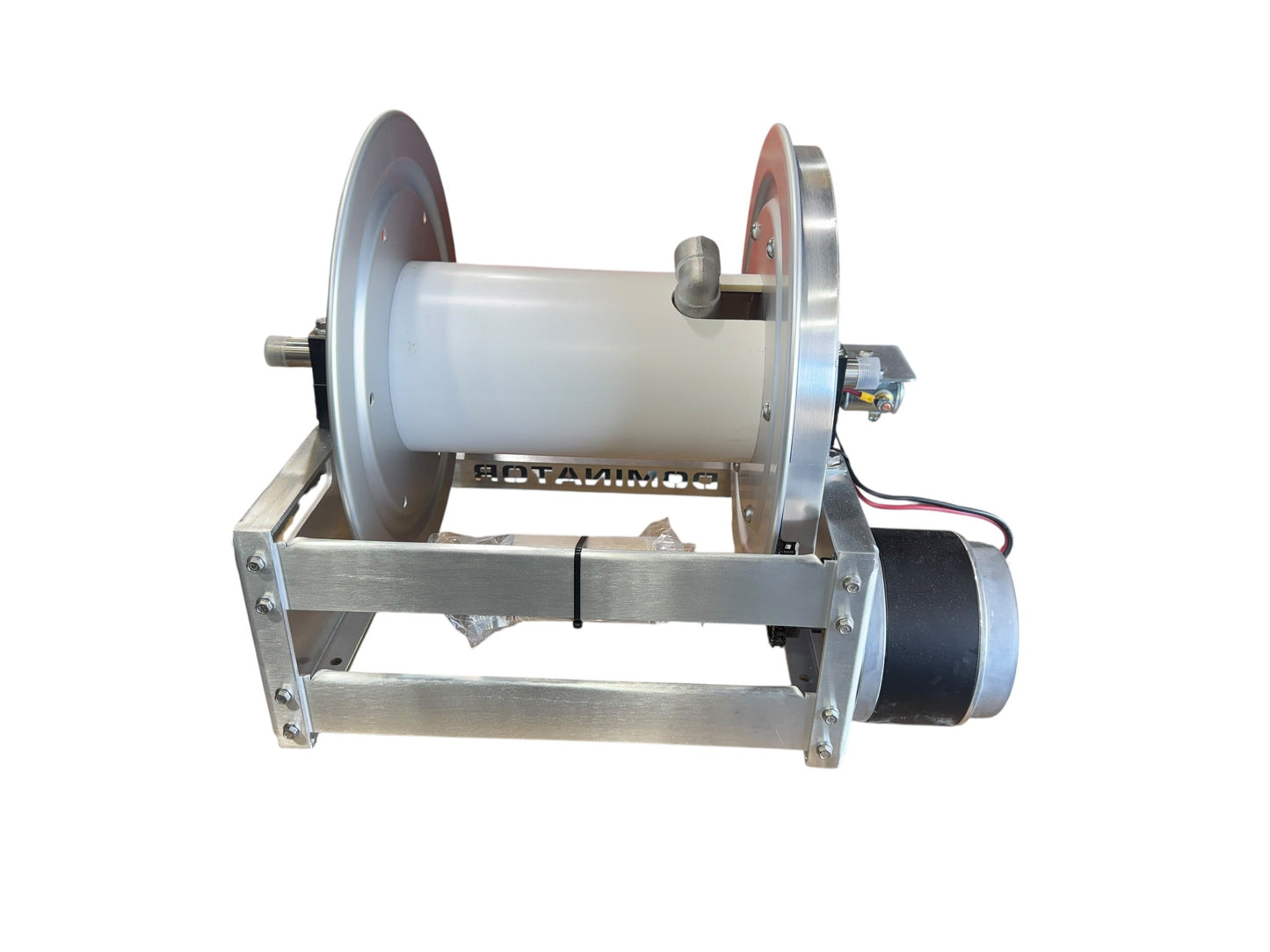 12″ Dominator Electric Hose Reel – 1/2″ Stainless Manifold – Cigar City Softwash Reel