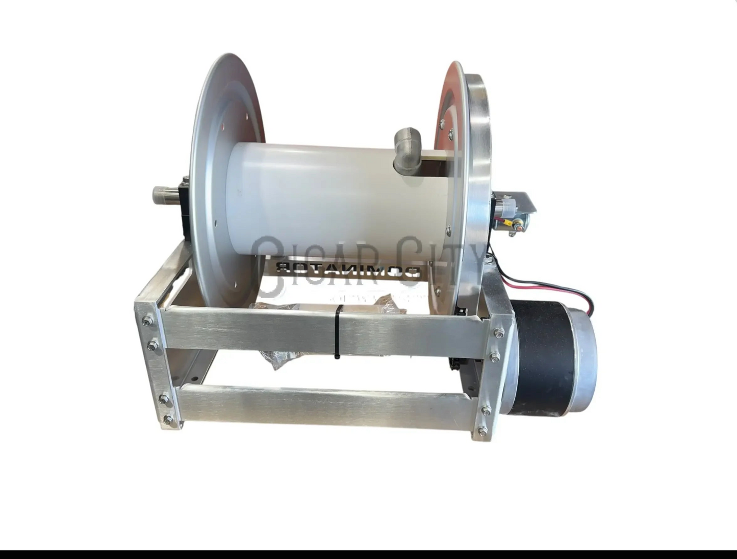 18″ Dominator Electric Hose Reel – 1/2″ Stainless Manifold – Cigar City Softwash Reel