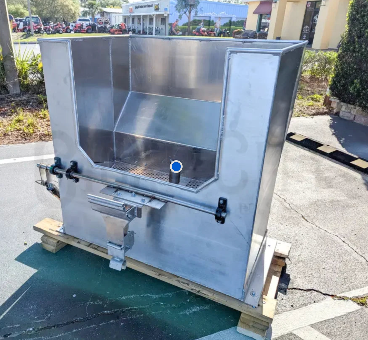 Tornado Trash Bin Cleaner – High-Pressure Dual Nozzle Cleaning System for Trash & Recycling Bins