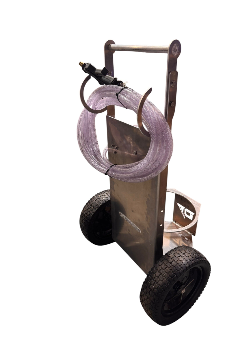 Complete Paver Sealing Cart – Complete Build Dominator Fabrication