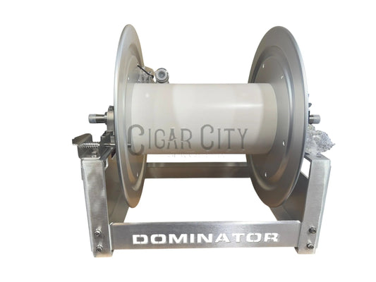 12″ Dominator Electric Hose Reel – 1/2″ Stainless Manifold – Cigar City Softwash Reel Bandit