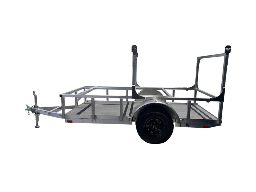 5x10 Aluminum Single Axle Trailer