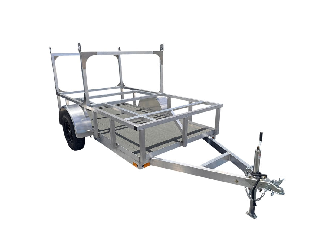 5x10 Aluminum Single Axle Trailer