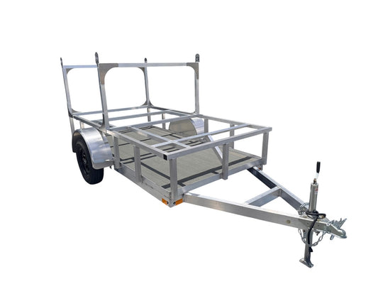 5x10 Aluminum Single Axle Trailer