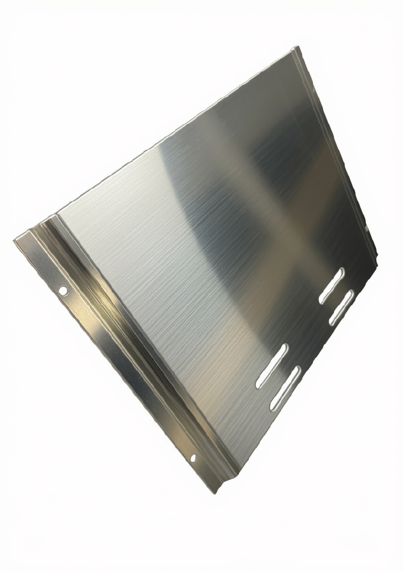 Aluminum Mounting Plate for 3 Metering Valve Cyclone Proportioner
