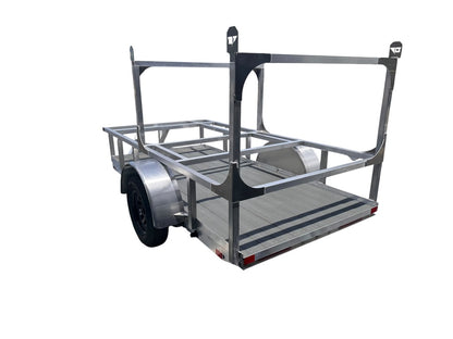5x10 Aluminum Single Axle Trailer