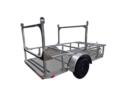 5x10 Aluminum Single Axle Trailer