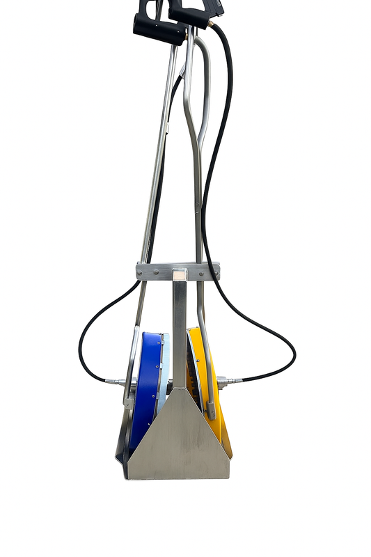 Dominator Fabrication Dual Surface Cleaner Standup Mount – 20 Inch Surface Cleaner Holder – Built to Order – Made in USA