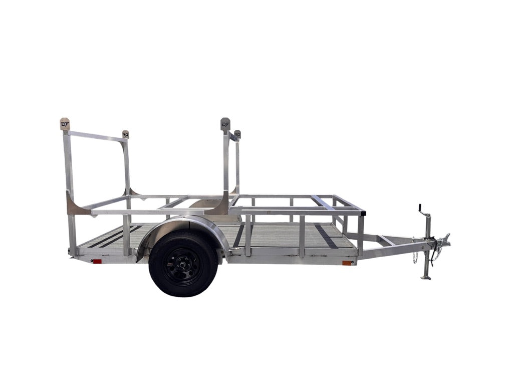 5x10 Aluminum Single Axle Trailer