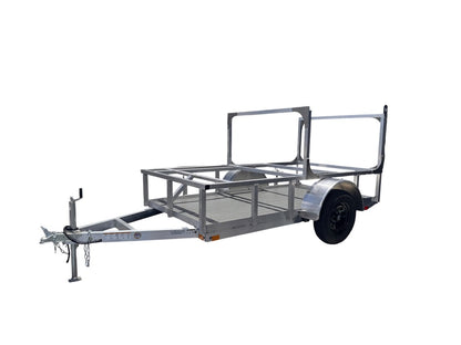 5x10 Aluminum Single Axle Trailer