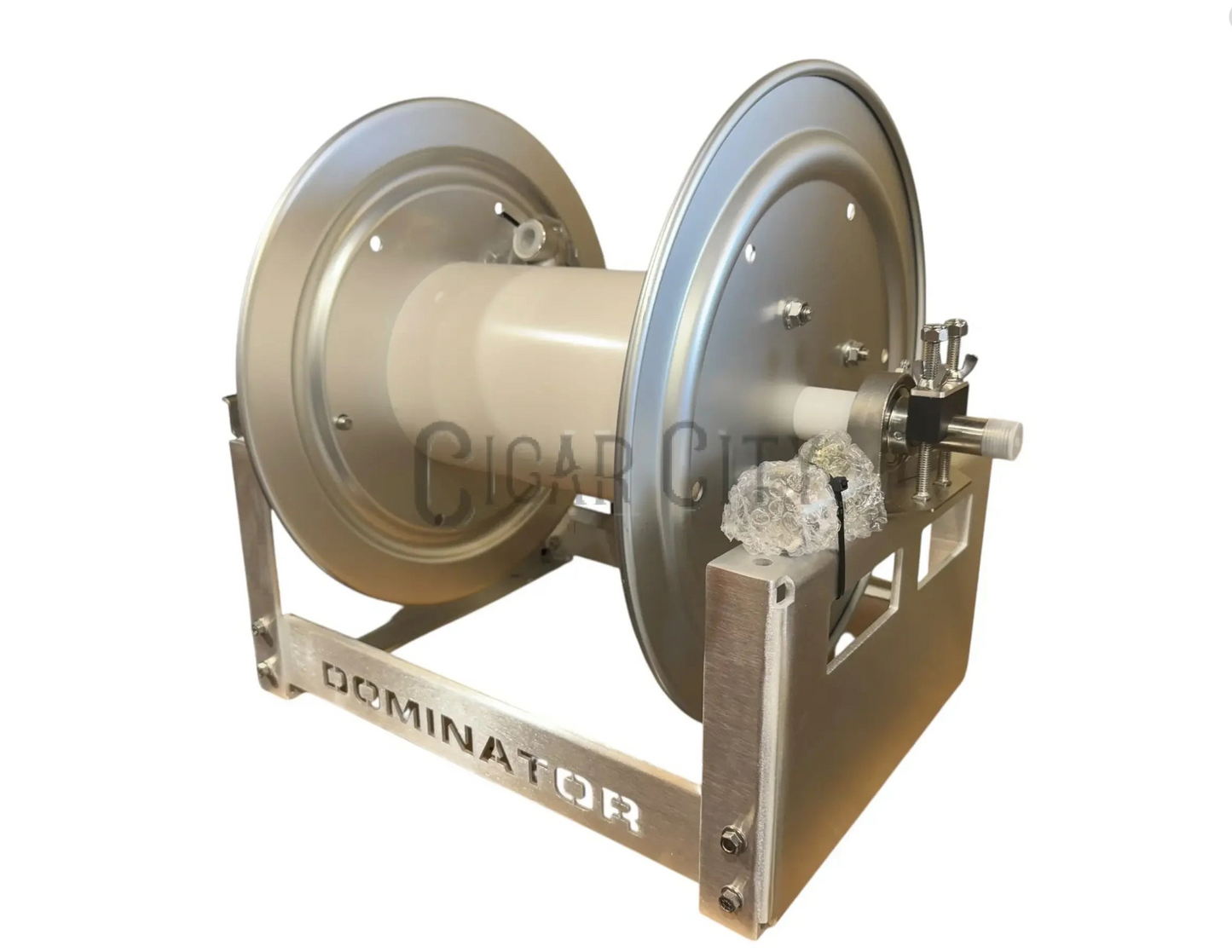12″ Dominator Manual Hose Reel – 3/4″ Stainless Manifold – Cigar City Softwash Reel
