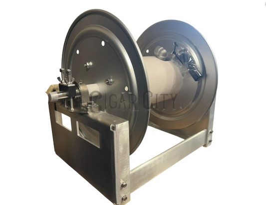 18″ Dominator Manual Hose Reel – 3/4″ Stainless Manifold – Cigar City Softwash Reel