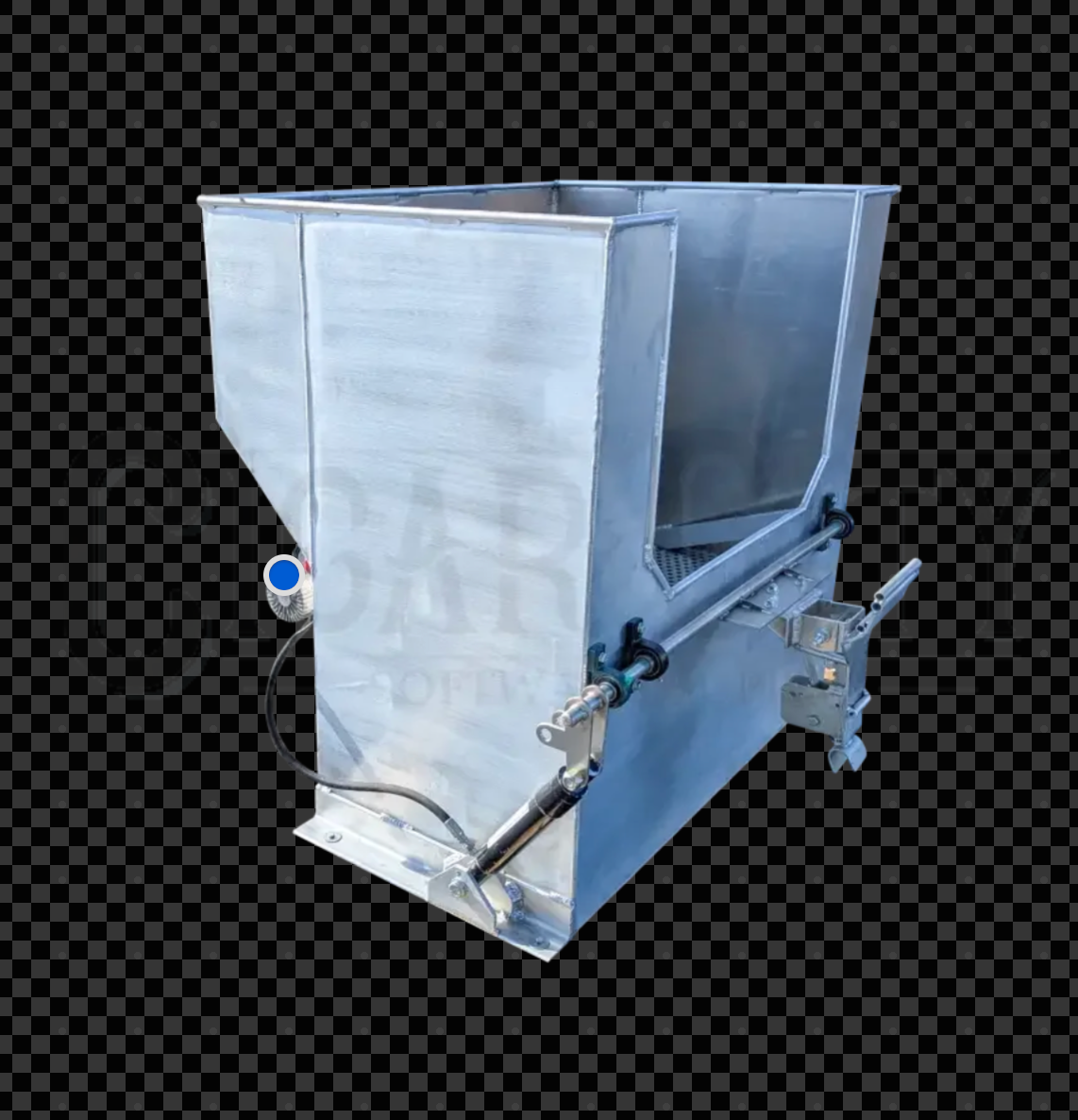 Tornado Trash Bin Cleaner – High-Pressure Dual Nozzle Cleaning System for Trash & Recycling Bins