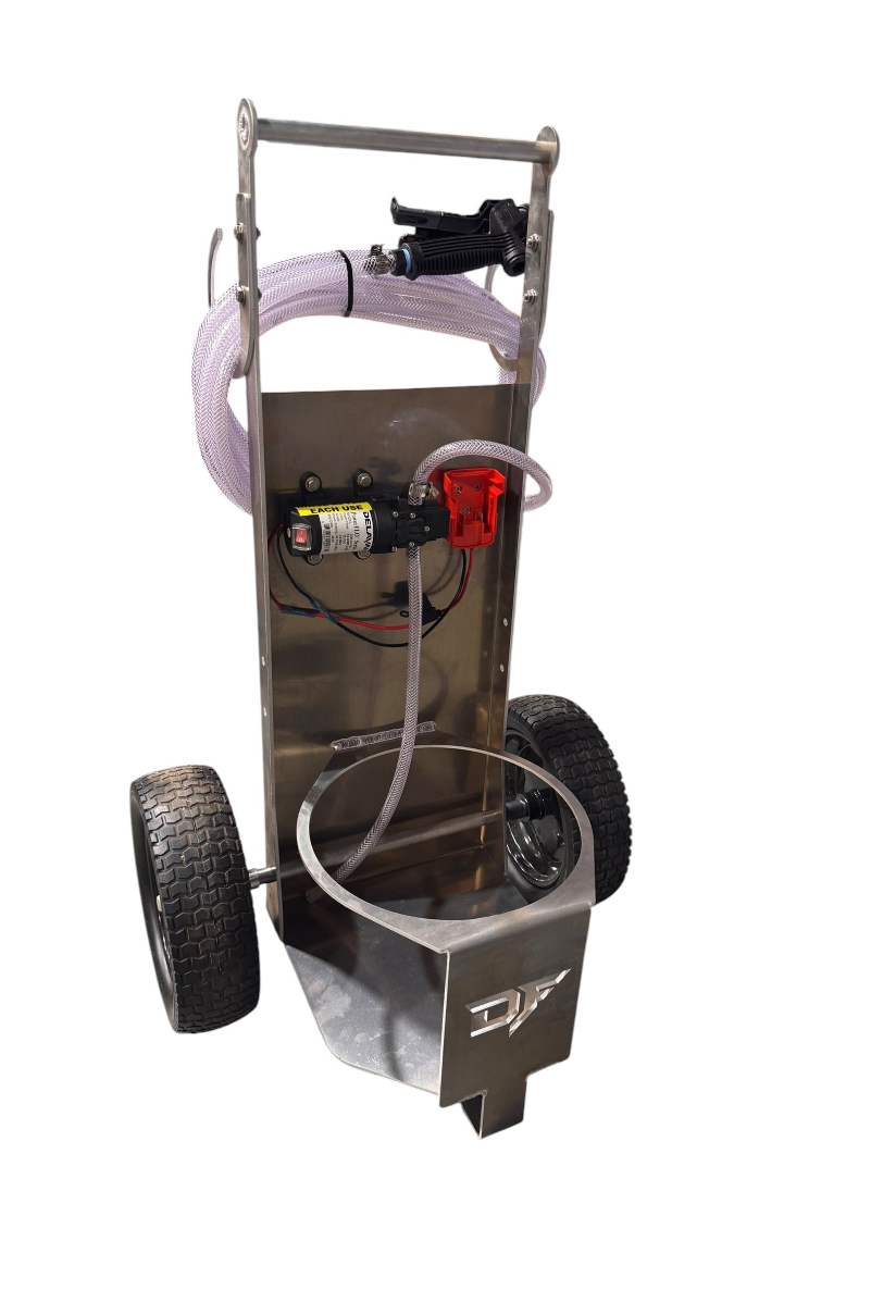 Complete Paver Sealing Cart – Complete Build Dominator Fabrication