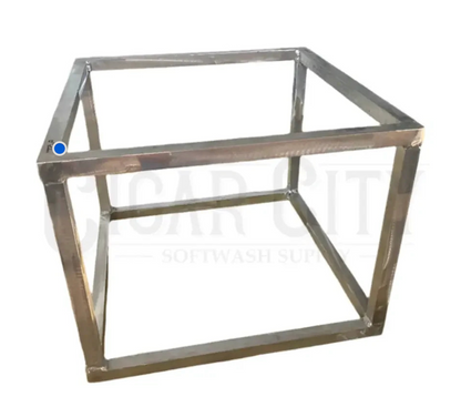 Vertical Tank Stand – Heavy-Duty Aluminum Support Frame for Chemical & Water Tanks