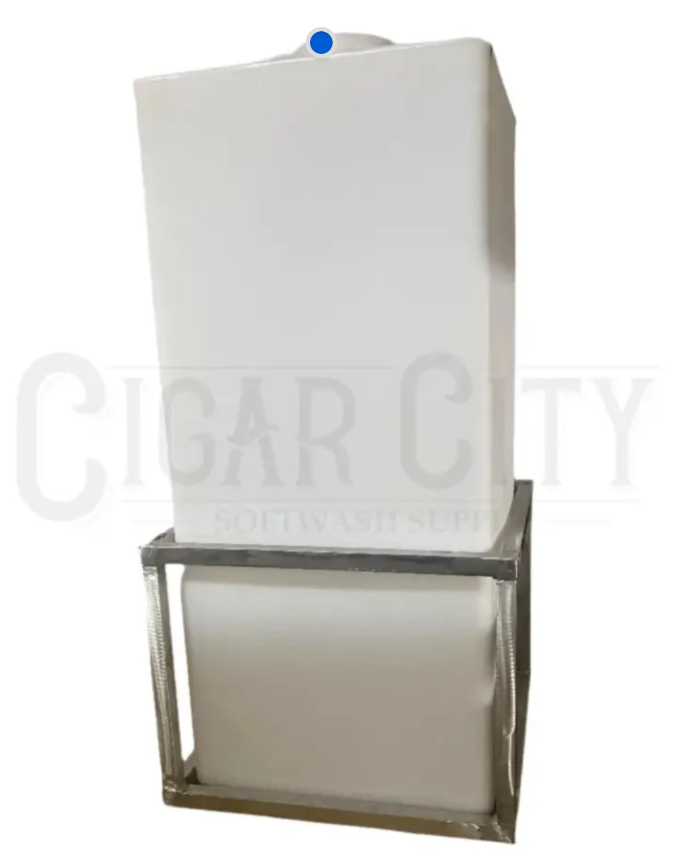 Vertical Tank Stand – Heavy-Duty Aluminum Support Frame for Chemical & Water Tanks