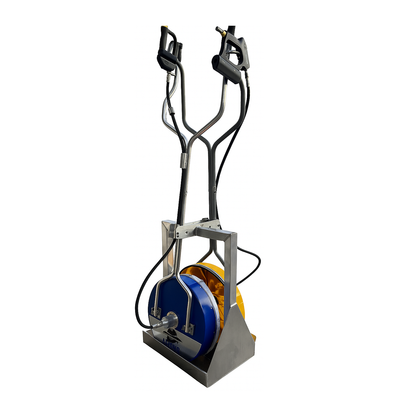 Dominator Fabrication Dual Surface Cleaner Standup Mount – 20 Inch Surface Cleaner Holder – Built to Order – Made in USA