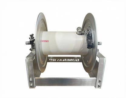 Dominator 12″ Manual Hose Reel – 1/2″ Stainless Manifold